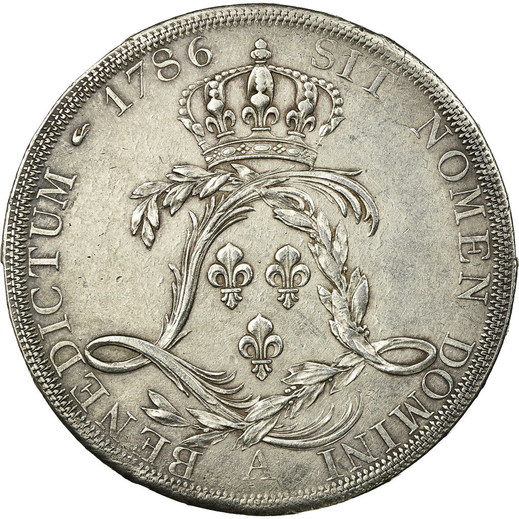 Moneta, Francja, Louis XVI, Ecu de Calonne, Ecu, 1786, Paris, EF(40-45), Srebro