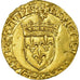 Moneta, Francja, François Ier, Écu d'or, Ecu d'or, Limoges, EF(40-45), Złoto