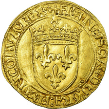 Moneda, Francia, François Ier, Écu d'or, Ecu d'or, Lyon, EBC, Oro