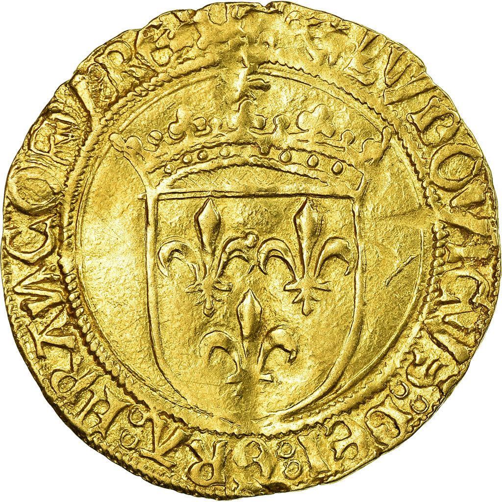 Münze, Frankreich, Louis XII, Ecu d'or au soleil, Ecu d'or, Bayonne, SS, Gold