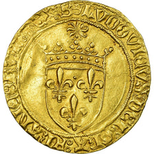 Moneta, Francja, Louis XI, Louis XI, Ecu d'or, Bourges, EF(40-45), Złoto