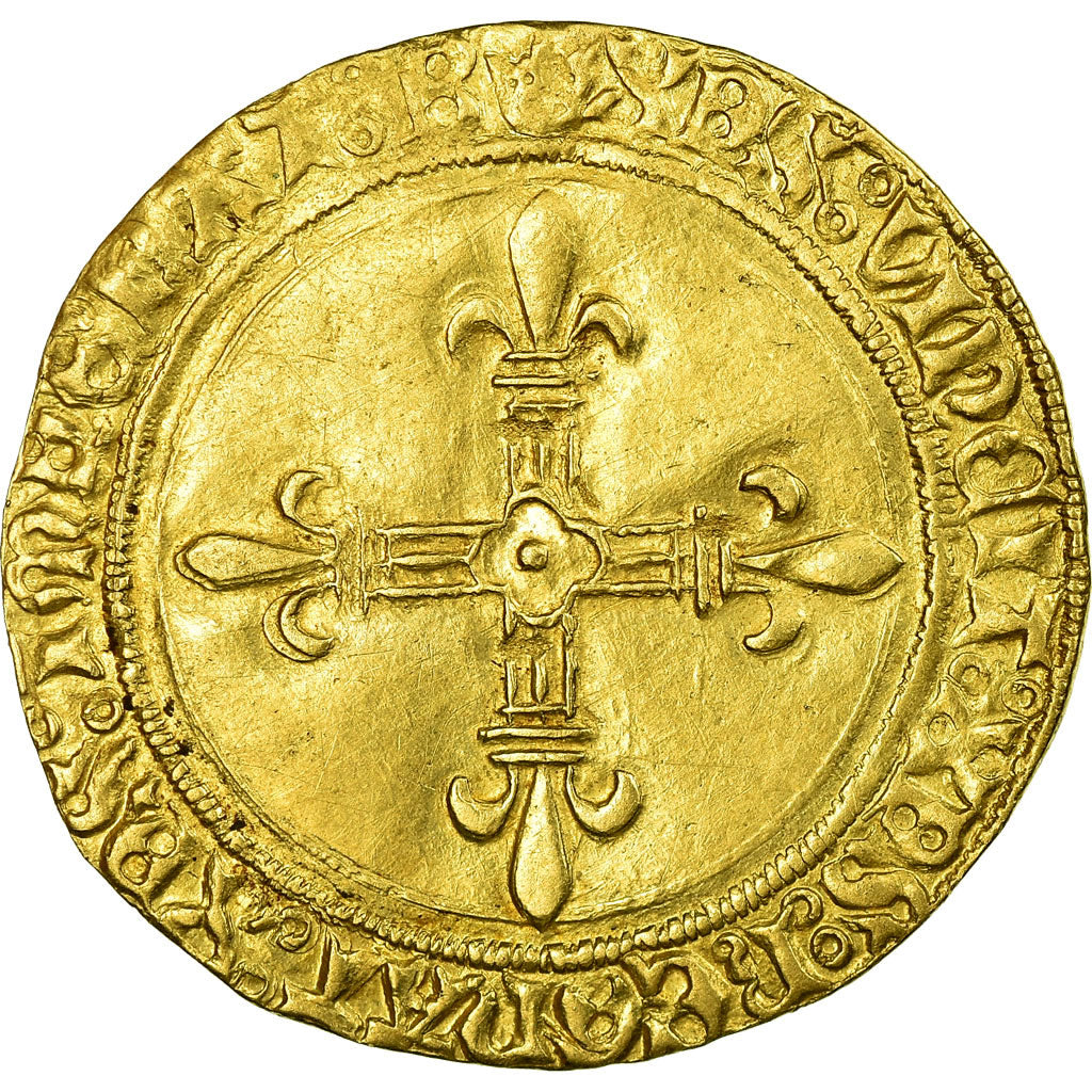 Monnaie, France, Louis XI, Louis XI, Ecu d'or, Bourges, TTB, Or, Duplessy:544