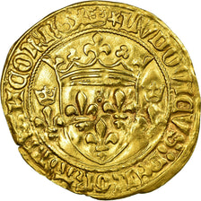 Moeda, França, Louis XI, Ecu d'or, La Rochelle, EF(40-45), Dourado