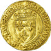 Münze, Frankreich, Charles VIII, Ecu d'or, Bordeaux, S+, Gold, Duplessy:575A