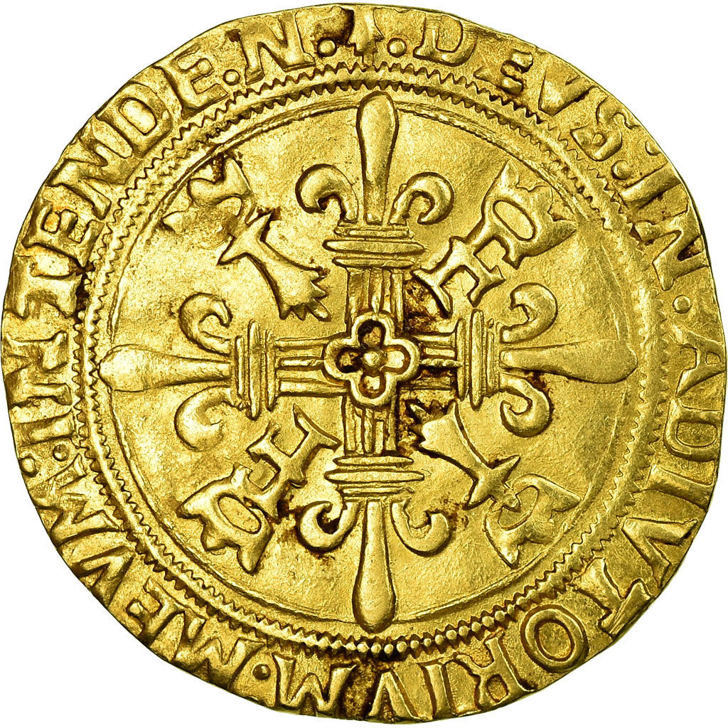 Moneta, Francja, François Ier, Ecu d'or au soleil de Bretagne, EF(40-45)
