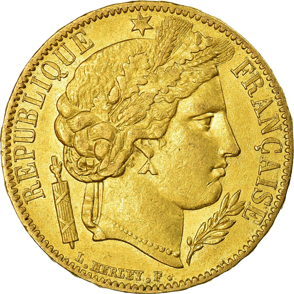 Coin, France, Cérès, 20 Francs, 1849, Paris, EF(40-45), Gold, KM:762