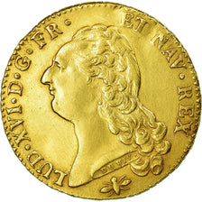 Münze, Frankreich, Louis XVI, Double louis d'or à la tête nue, 2 Louis D'or