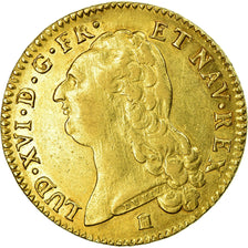 Münze, Frankreich, Louis XVI, Double louis d'or à la tête nue, 2 Louis D'or