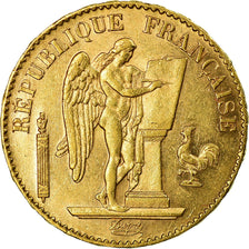 Moneta, Francia, Génie, 20 Francs, 1888, Paris, SPL-, Oro, KM:825, Gadoury:1063