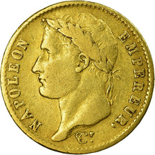Coin, France, Napoléon I, 20 Francs, 1808, Toulouse, VF(20-25), Gold, KM:687.3