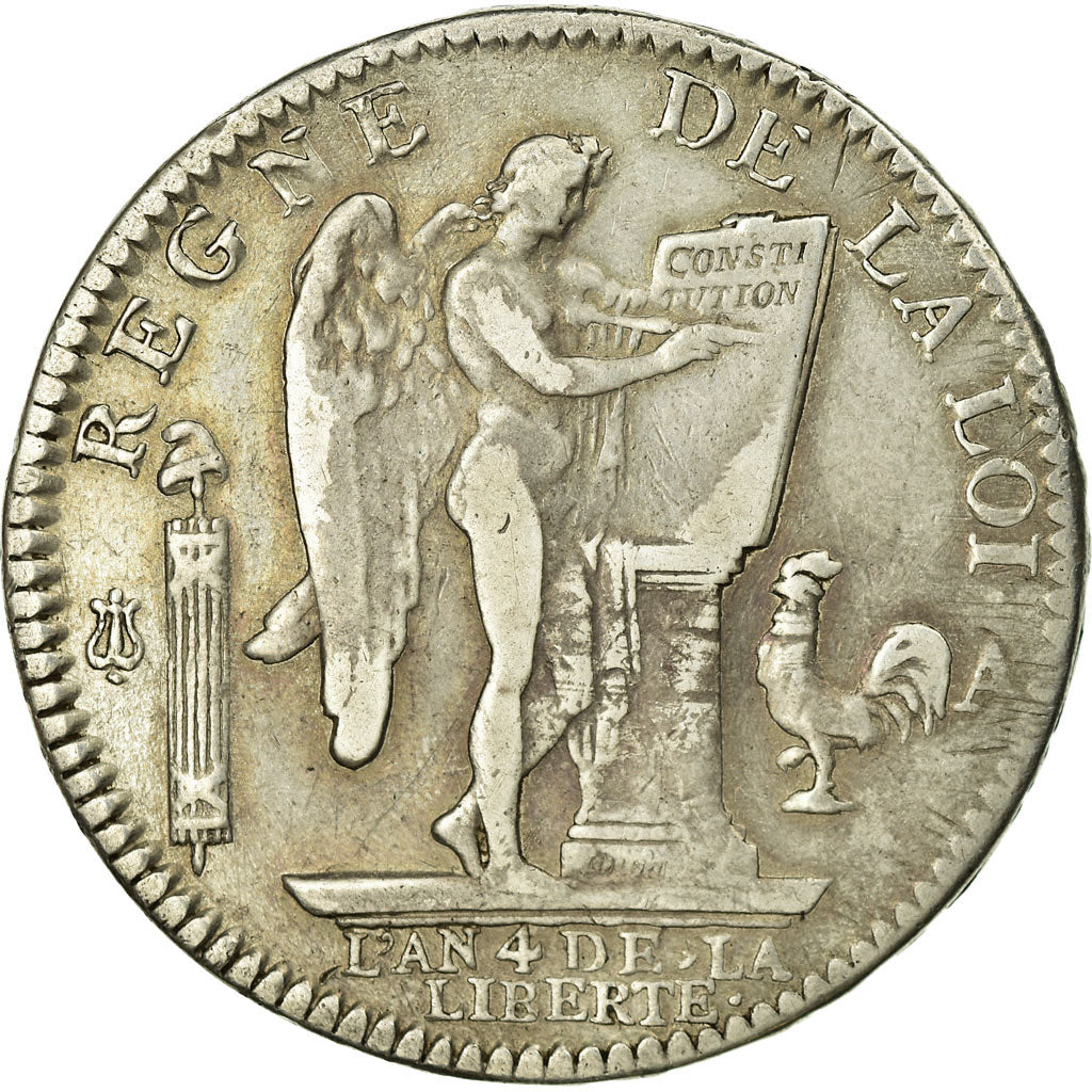 Coin, France, Louis XVI, Écu de 6 livres françois, ECU, 6 Livres, 1792, Paris