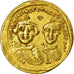 Moneda, Heraclius, Solidus, Constantinople, MBC, Oro, Sear:749