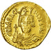 Moeda, Heraclius, Solidus, 610-613, Constantinople, EF(40-45), Dourado