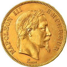 Moeda, França, Napoleon III, Napoléon III, 100 Francs, 1869, Paris, EF(40-45)