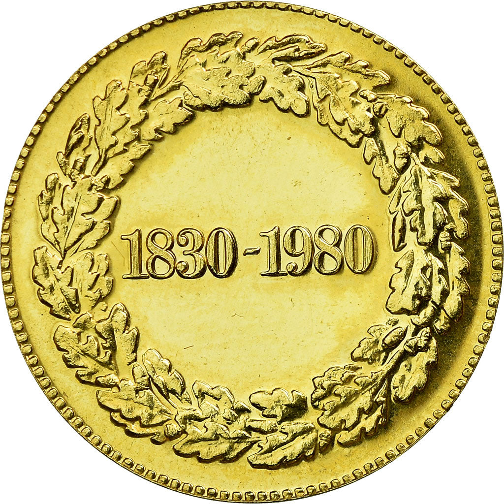 Coin, Belgium, Leopold I, 20 Francs, 1980, Module, MS(65-70), Gold