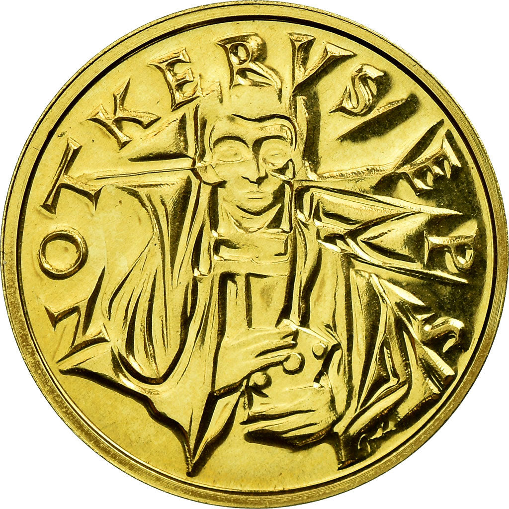 Belgium, Medal, Millénaire Liège, 1980, MS(63), Gold