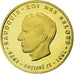 Belgium, Medal, Baudouin - 25 ans de Règne, 1976, MS(63), Gold