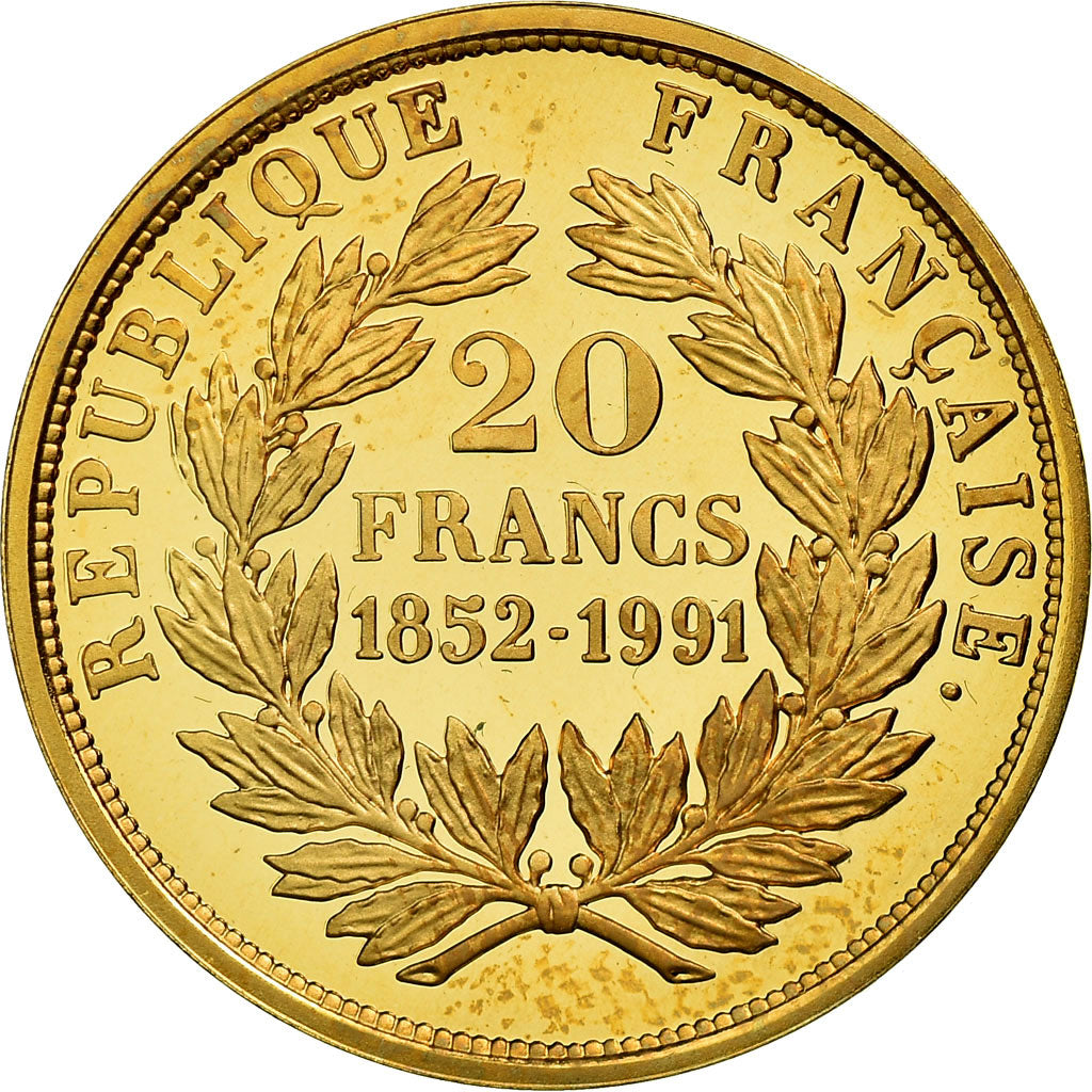 Monnaie, France, Napoleon III, 20 Francs, 1991, Paris, SPL, Or