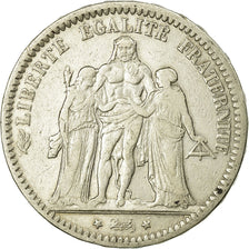 Coin, France, Hercule, 5 Francs, 1870, Paris, VF(30-35), Silver, KM:820.1
