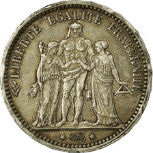 Coin, France, Hercule, 5 Francs, 1870, Paris, EF(40-45), Silver, KM:820.1