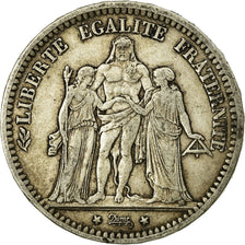 Coin, France, Hercule, 5 Francs, 1870, Paris, EF(40-45), Silver, KM:820.1