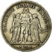 Coin, France, Hercule, 5 Francs, 1870, Paris, EF(40-45), Silver, KM:820.1