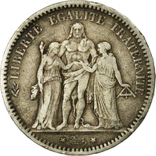 Monnaie, France, Hercule, 5 Francs, 1872, Paris, TB+,KM 820.1, Gadoury:745a