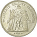Münze, Frankreich, Hercule, 5 Francs, 1878, Bordeaux, SS, Silber, KM:820.2