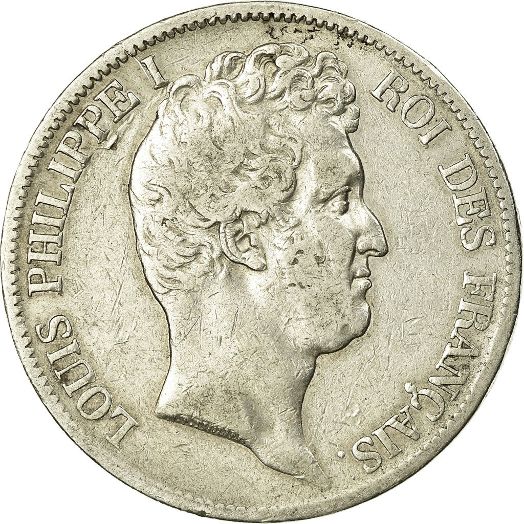 Münze, Frankreich, Louis-Philippe, 5 Francs, 1831, Bordeaux, HYBRIDE, S