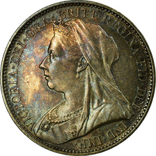 Coin, Great Britain, Victoria, 4 Pence, Groat, 1900, MS(63), Silver, KM:778