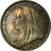Coin, Great Britain, Victoria, 4 Pence, Groat, 1900, MS(63), Silver, KM:778