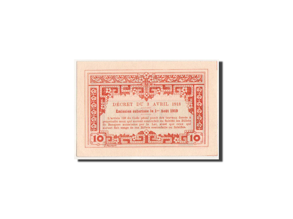 Indochina, 10 Cents, 1919 (1920), Essai, Green, KM:44