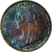 Coin, Great Britain, Victoria, 3 Pence, 1895, MS(63), Silver, KM:777