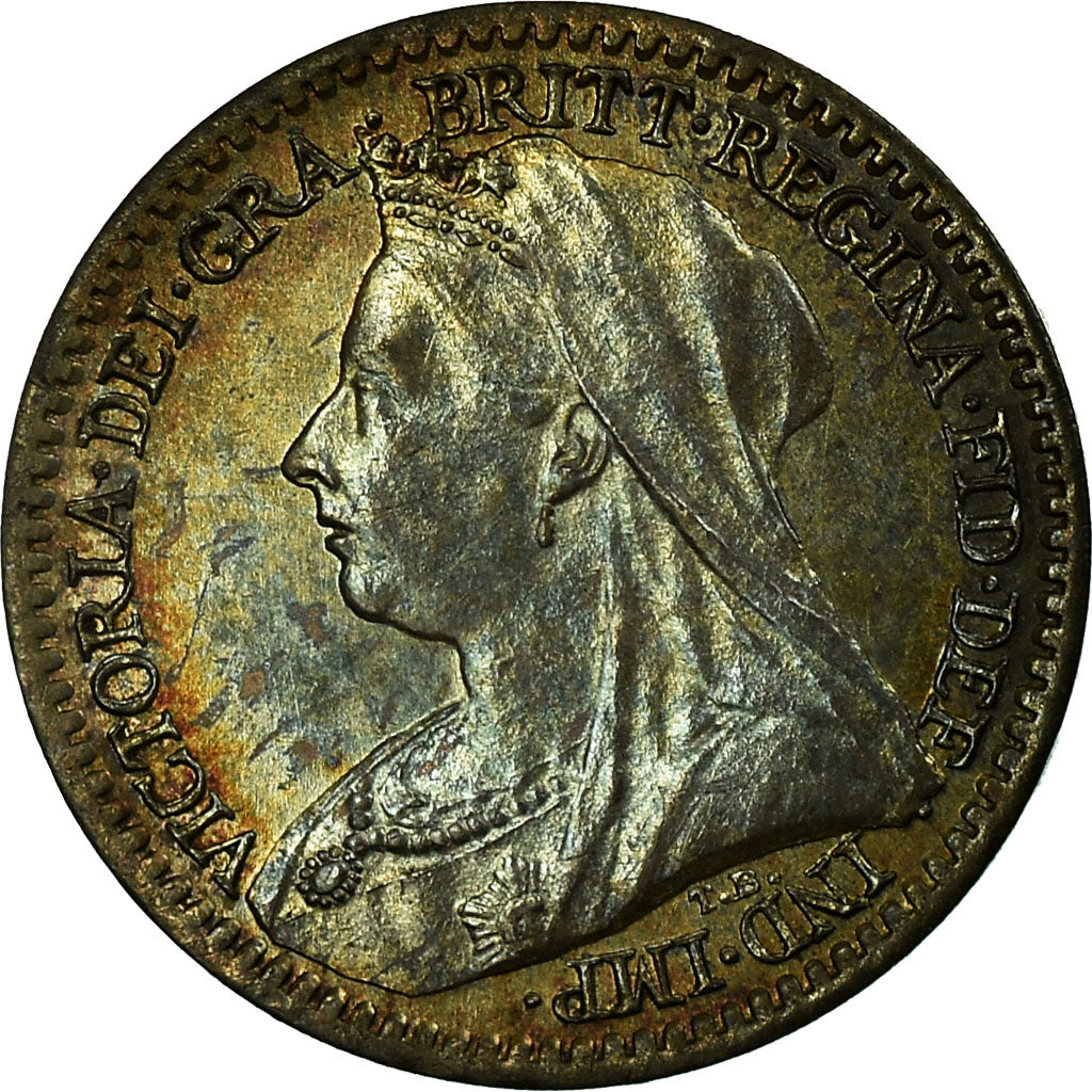 Coin, Great Britain, Victoria, Penny, 1896, MS(63), Silver, KM:775