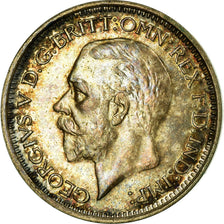 Coin, Great Britain, George V, 4 Pence, Groat, 1932, MS(63), Silver, KM:841