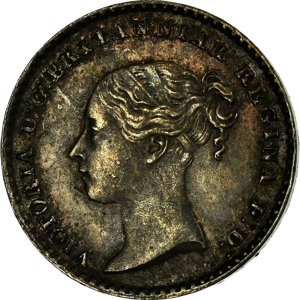 Moneda, Gran Bretaña, Victoria, Penny, 1877, EBC, Plata, KM:727