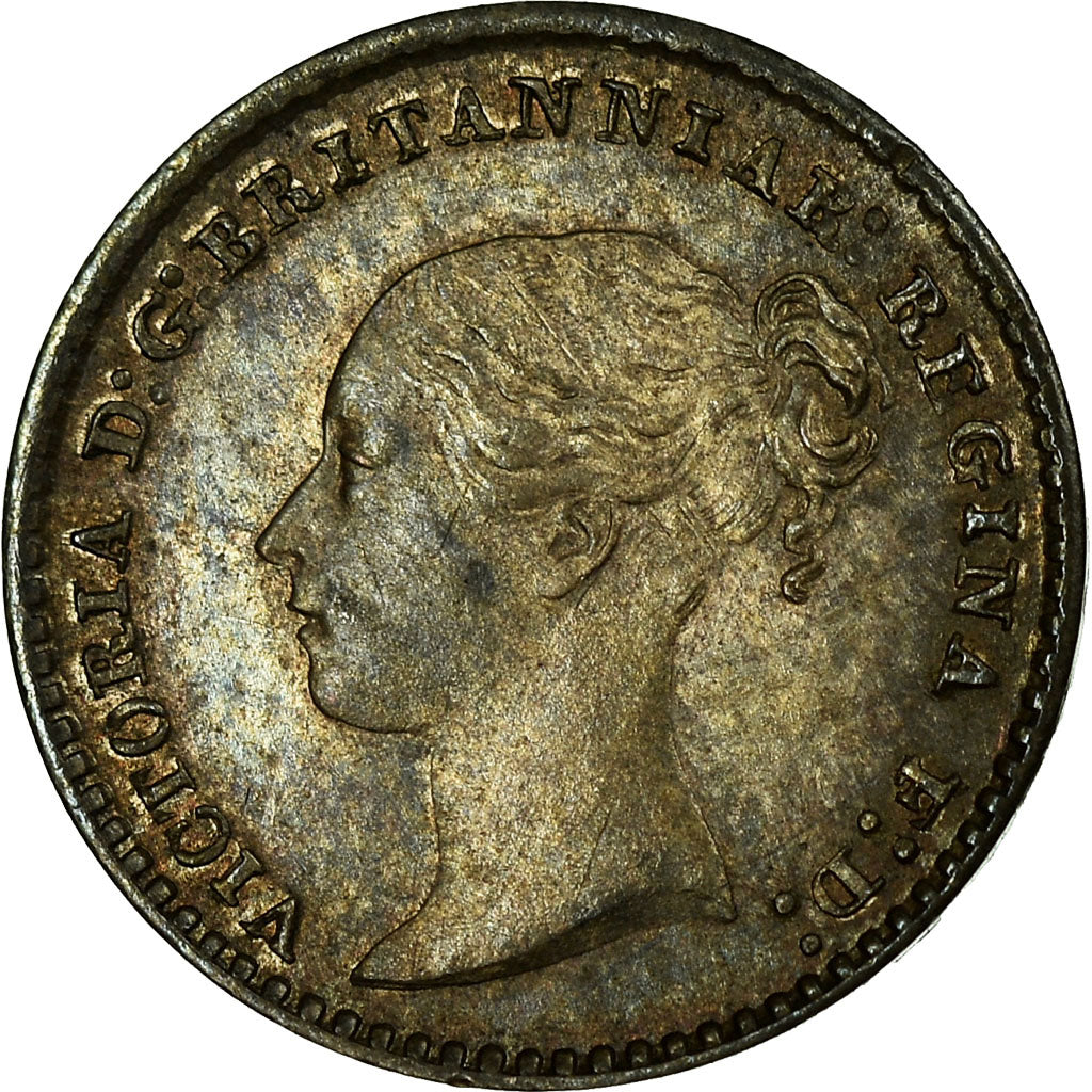 Moneda, Gran Bretaña, Victoria, Penny, 1874, SC, Plata, KM:727