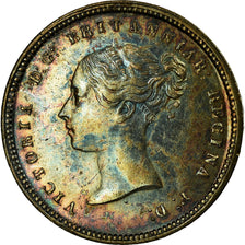 Coin, Great Britain, Victoria, 4 Pence, Groat, 1850, MS(60-62), Silver, KM:732