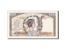 Billete, Francia, 5000 Francs, 5 000 F 1934-1944 ''Victoire'', 1939, 20.7.1939