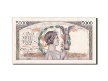 Billet, France, 5000 Francs, 5 000 F 1934-1944 ''Victoire'', 1939, 20.7.1939