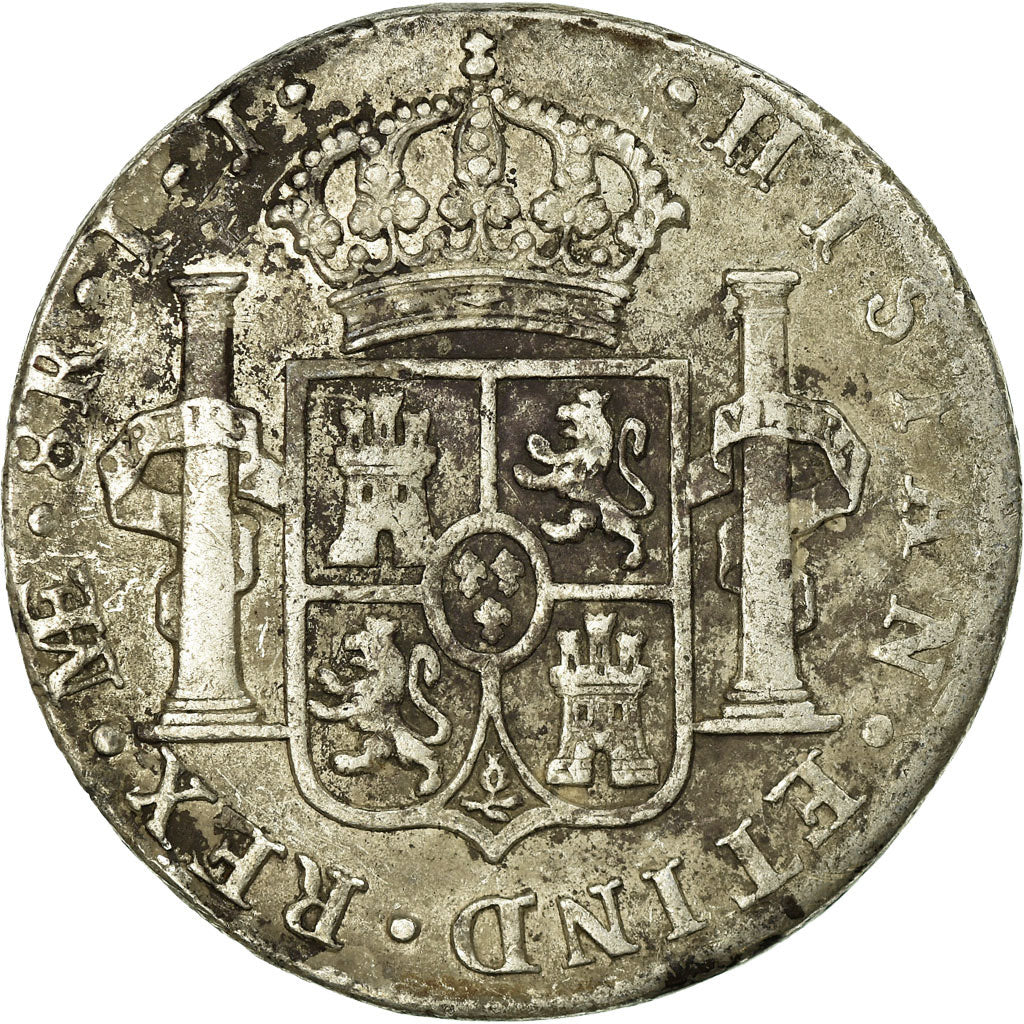 Coin, Peru, 8 Reales, 1801, Lima, VF(20-25), Silver, KM:97