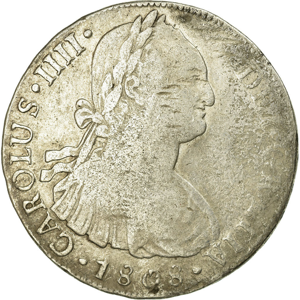 Coin, Peru, 8 Reales, 1808, Lima, VF(20-25), Silver, KM:97