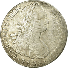 Coin, Peru, 8 Reales, 1808, Lima, VF(20-25), Silver, KM:97