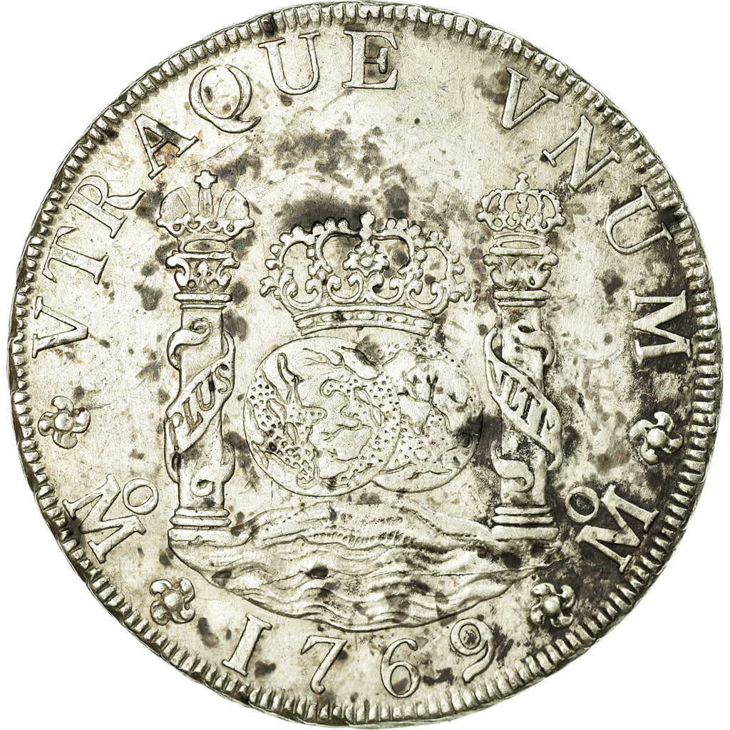 Münze, Mexiko, Charles III, 8 Reales, 1769, Mexico City, SS, Silber, KM:105
