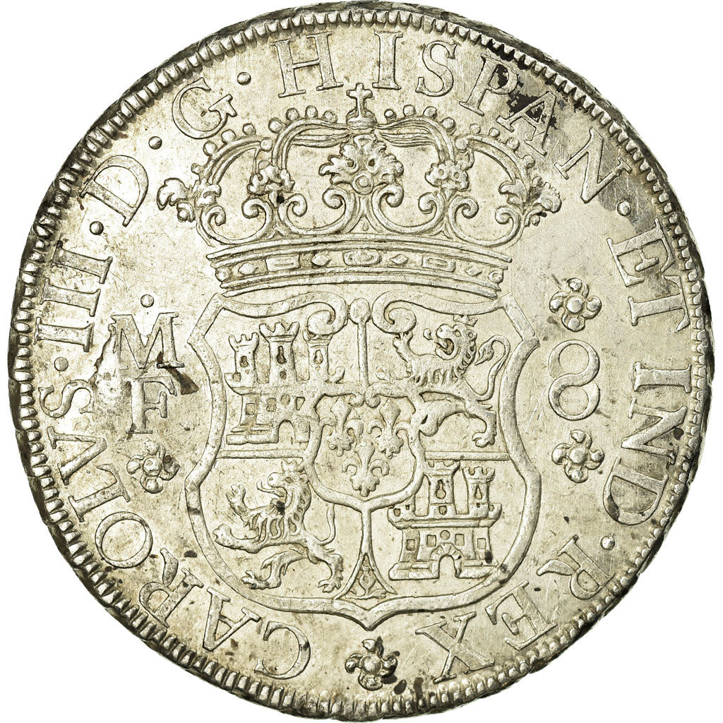 Münze, Mexiko, Charles III, 8 Reales, 1769, Mexico City, SS, Silber, KM:105
