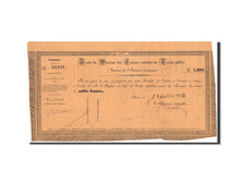 Banknot, Mexico, 1000 Francs, 1862, 8.7.1862, AU(55-58)