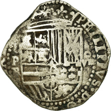 Coin, Bolivia, Philip II, Cob, 8 Reales, Potosi, VF(20-25), Silver