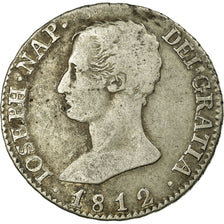 Coin, Spain, Joseph Napolean, 4 Réales, 1812, Madrid, VF(30-35), Silver