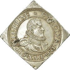 Monnaie, Liechtenstein, Charles I, 3 Ducat, 1619, Refrappe, SUP, Argent