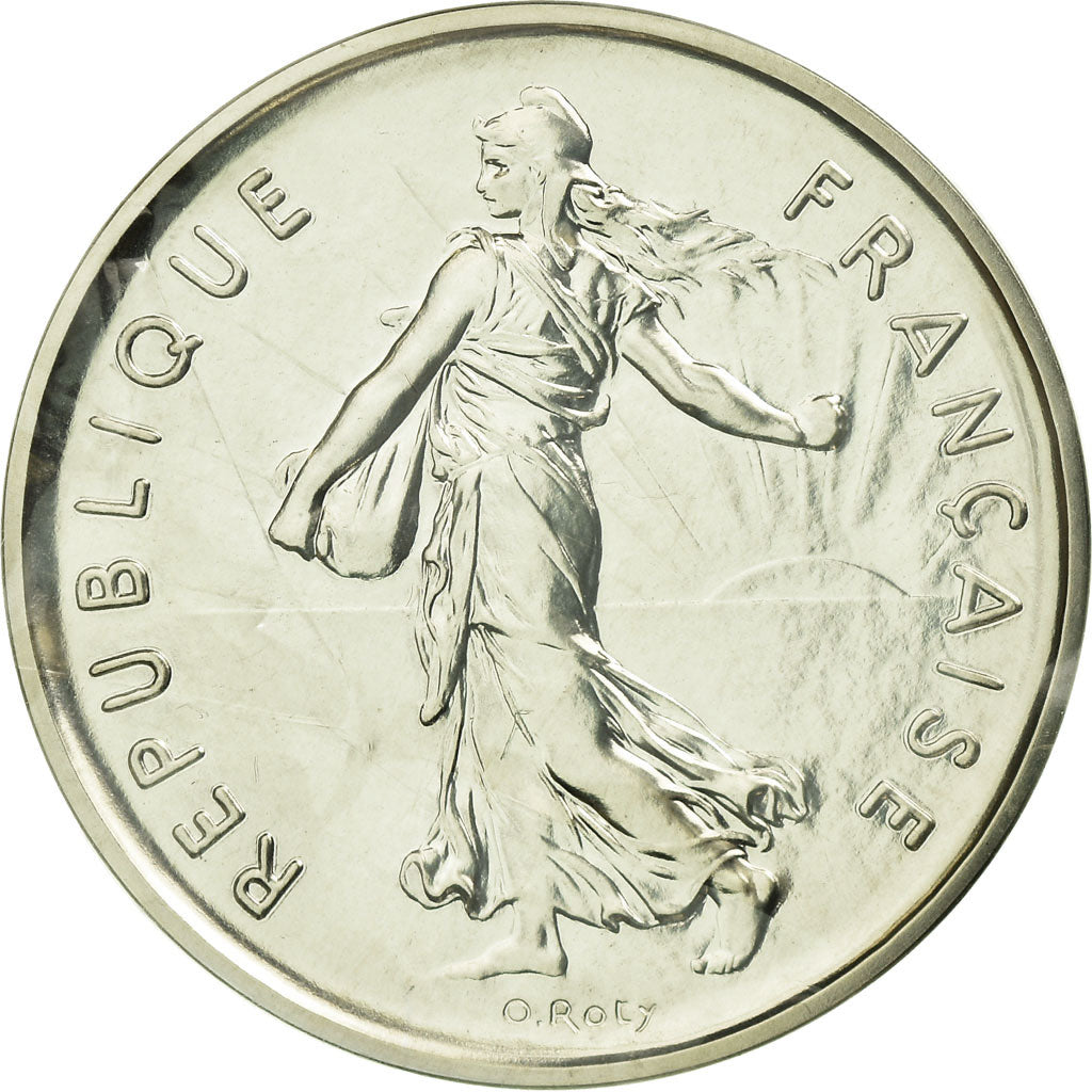 Monnaie, France, Semeuse, 5 Francs, 1980, Piéfort, SPL, Argent, Gadoury:154.P2